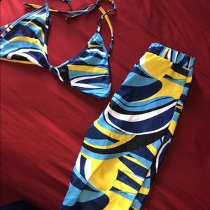 Women two piece swim